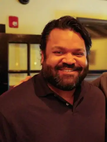 Sourav Das headshot.